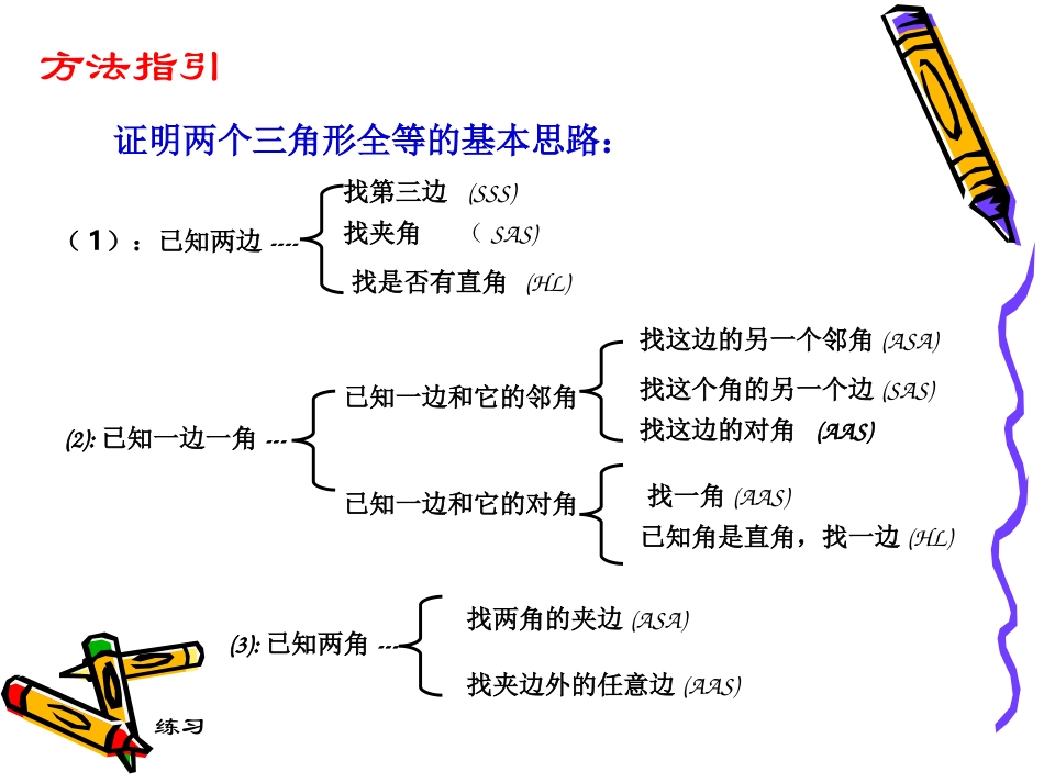 三角形全等复习的条件_第3页