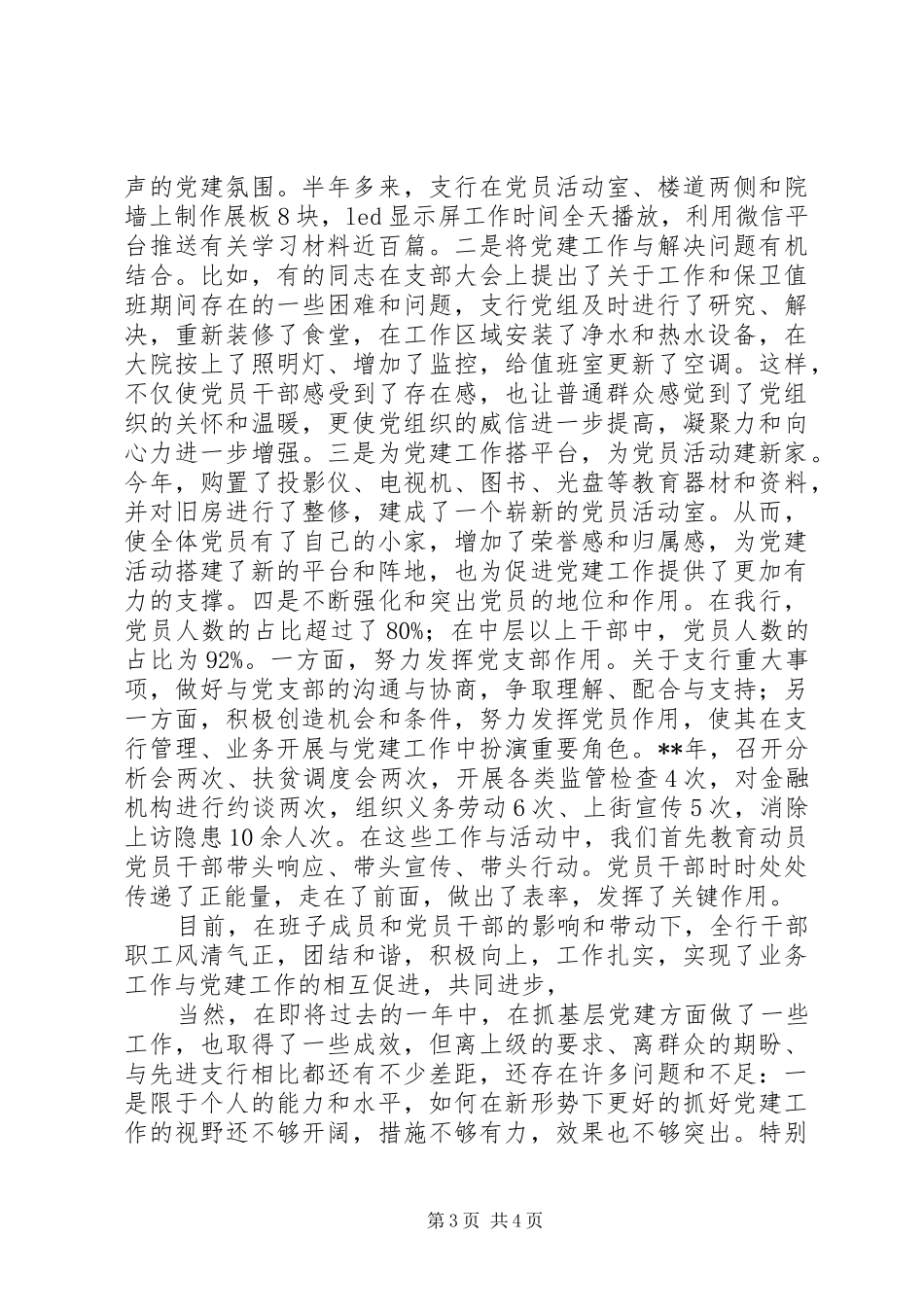 抓基层党建工作述职报告 (28)_第3页