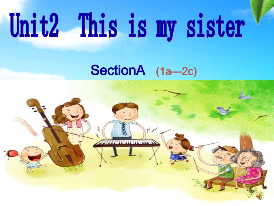 新目标七年级英语上册Unit2课件_第1页