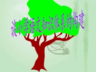 小学语文知识结构框架 (3)