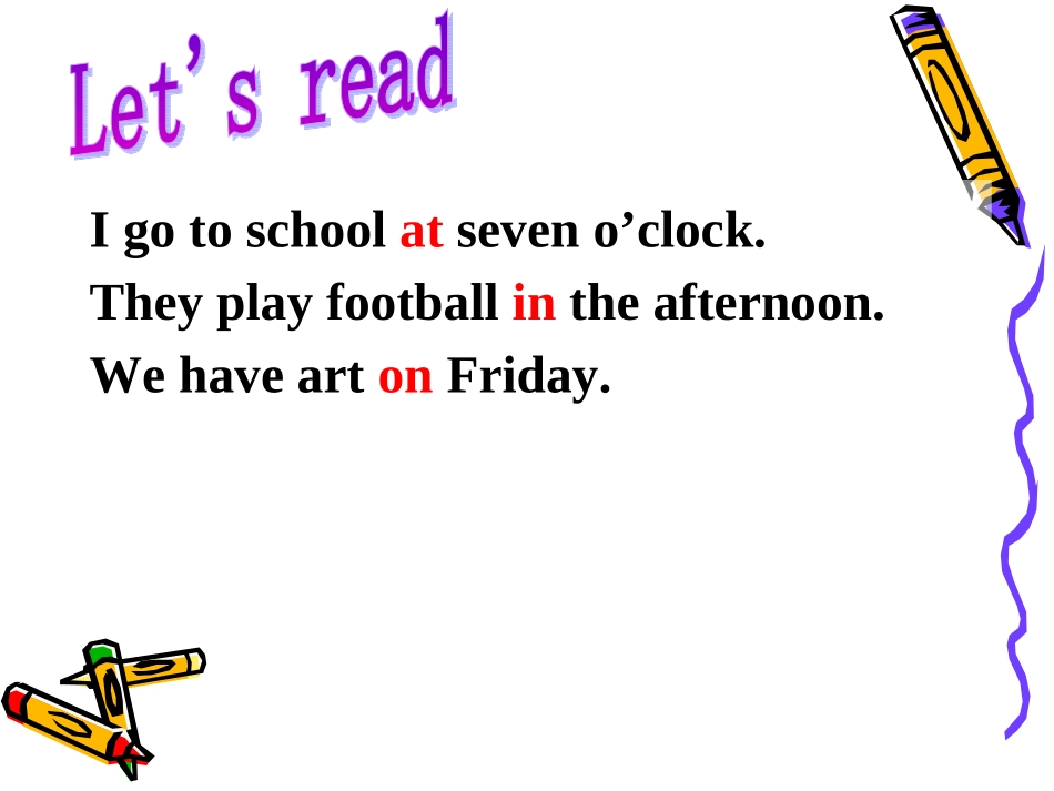 外研版七年级上册（2012年秋使用）Module5MyschooldayUnit3Languageinuse复习课件-36312_第3页