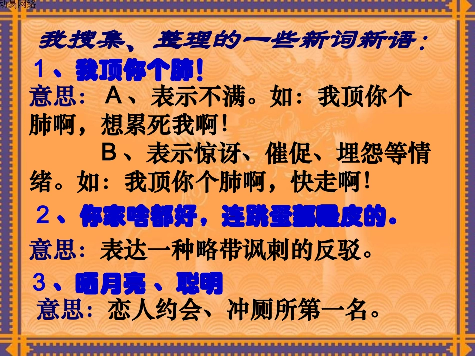 《新词新语与流行文化》课件2_第3页