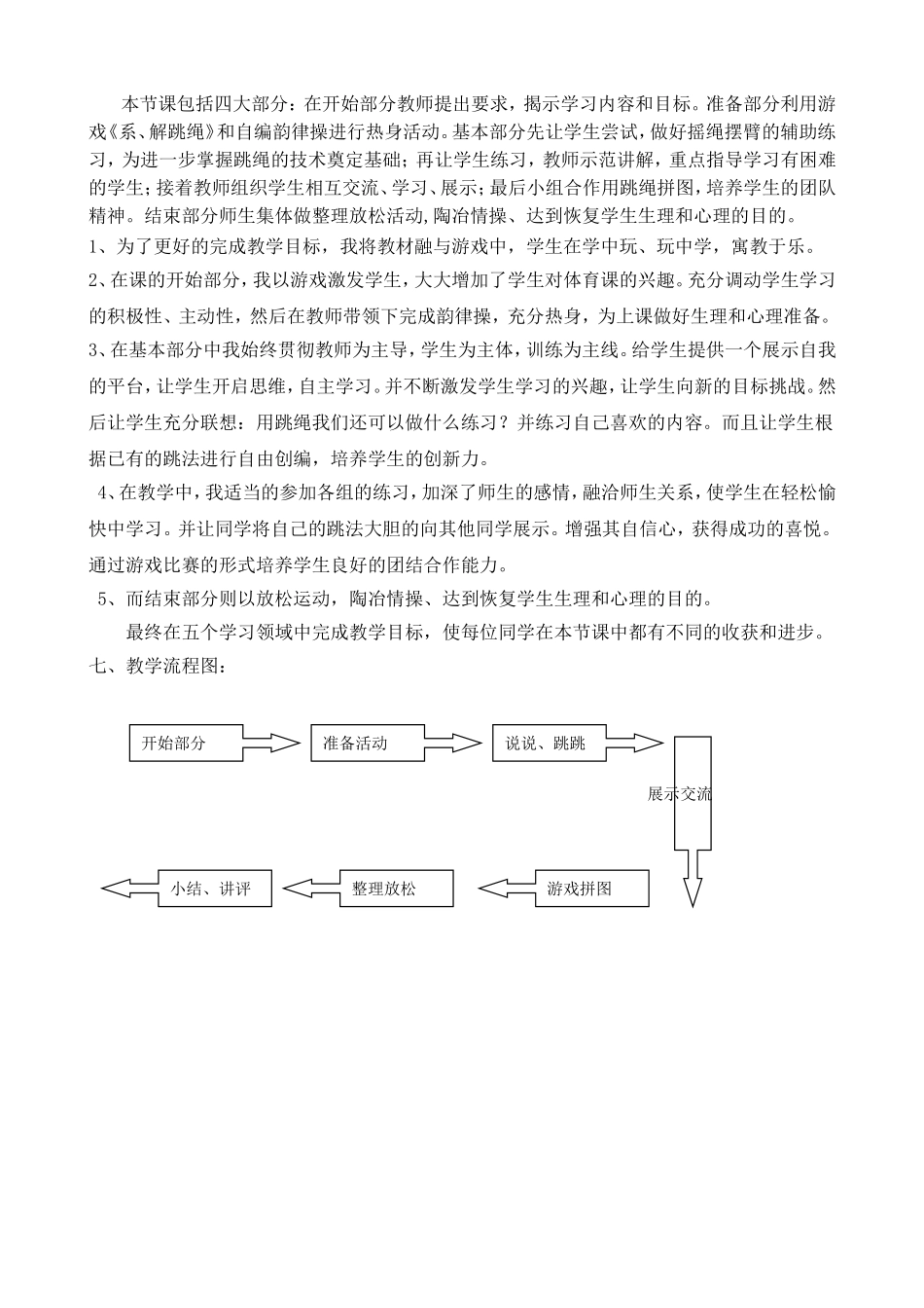 《花式跳绳》教学设计_第2页