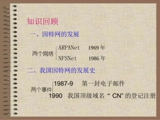 因特网的未来PPT课件