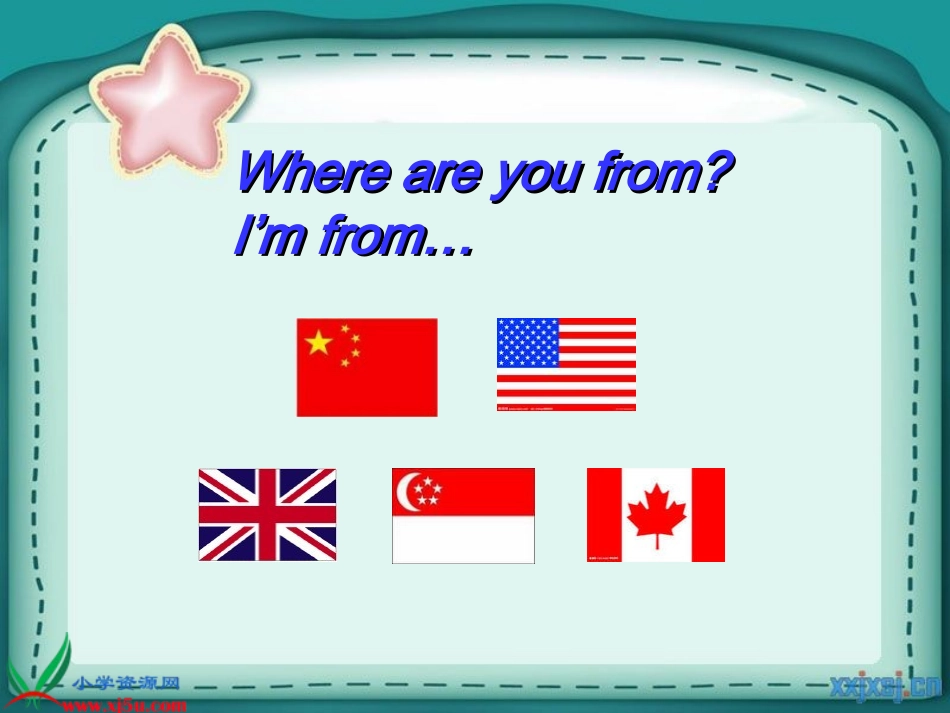 人教版小学四年级英语上Unit1Lesson1_第3页