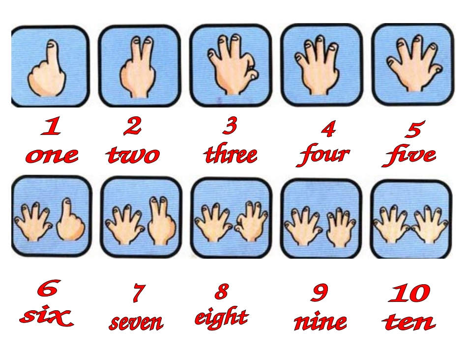 外研版小学三年级上册课件_第3页