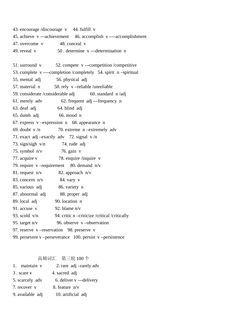 2015高考高频词汇_第3页