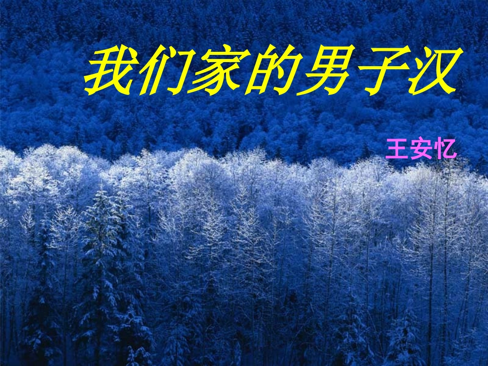 我们家的男子汉(318)_第1页