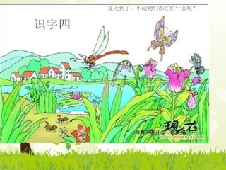 识字四（二）