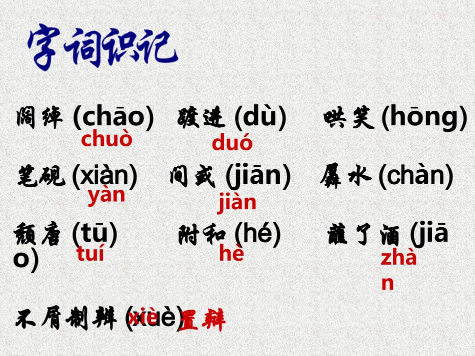 九年级语文孔乙己课件_第3页