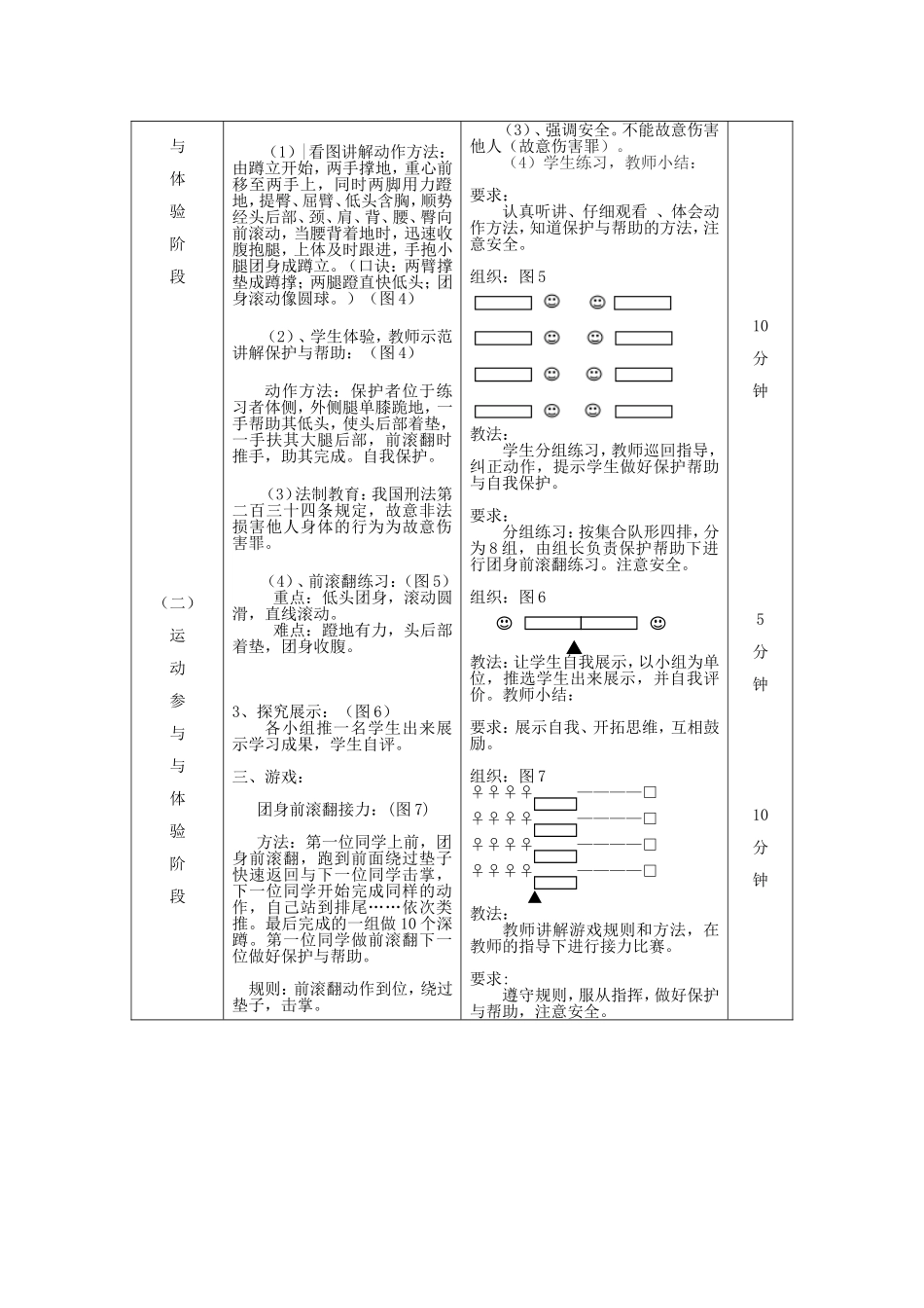 团身前滚翻优质课教学设计一_第2页