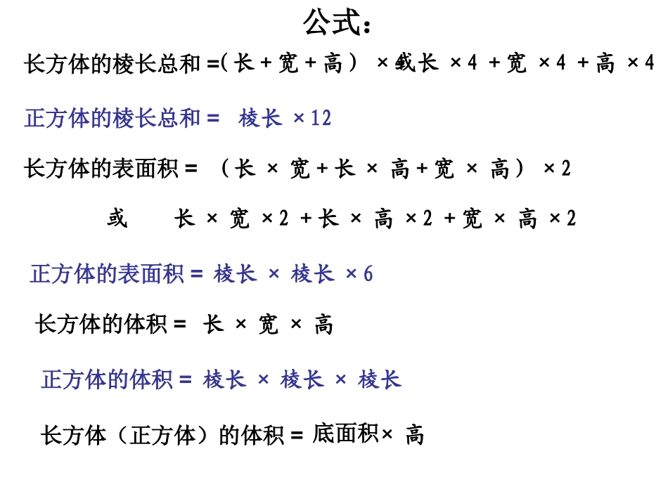 长方体、正方体复习_第3页