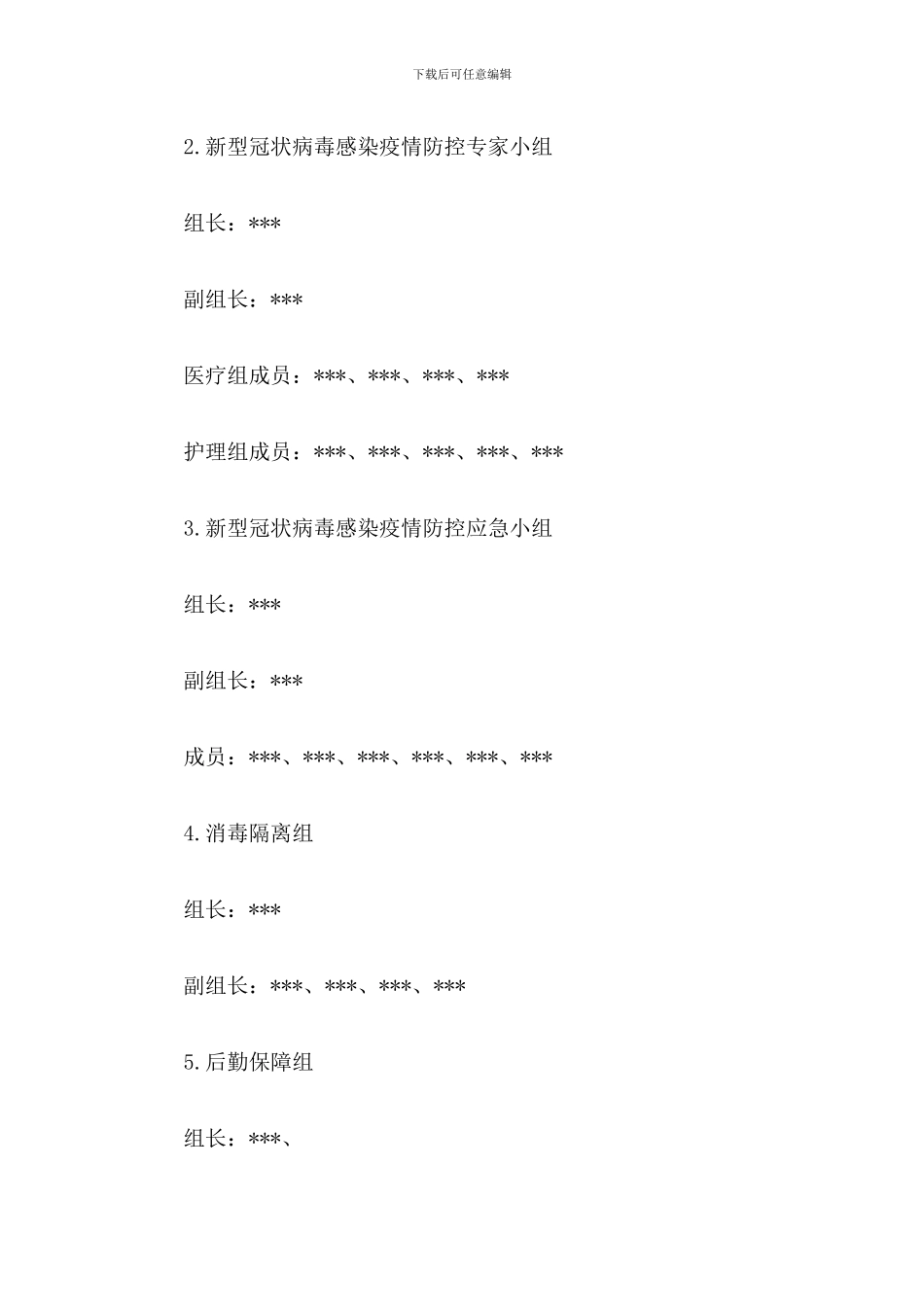 2024xx医院疫情防控工作应急预案(两篇)_第3页