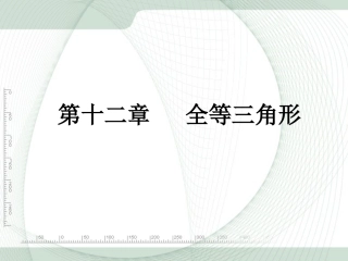 《全等三角形》复习课件2