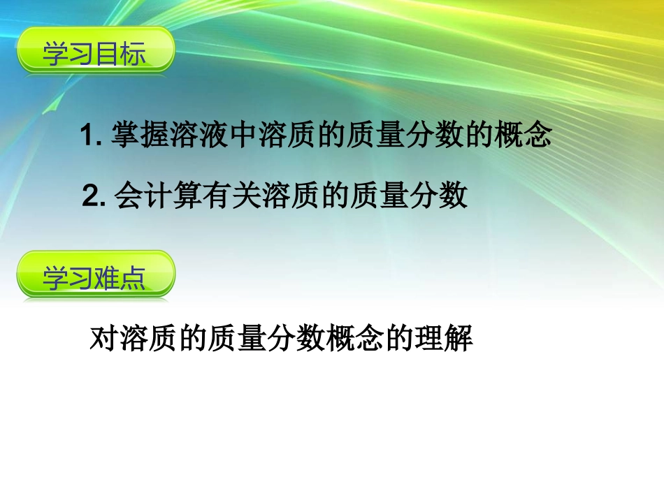 课题3___溶液的浓度修改后_第2页