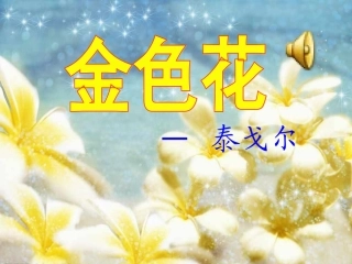 《金色花》(人教版七年级语文上册)课件1]