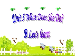 PEP六年级上Unit5课件