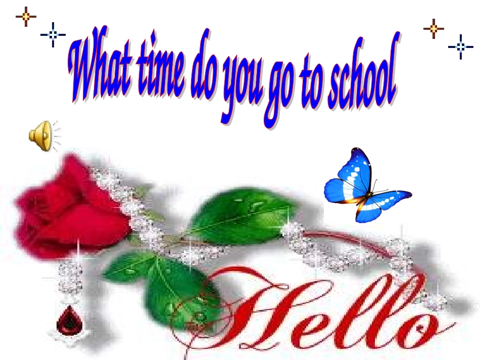七年级英语下unit2___what_time_do_you_go_to_school公开课课件_第1页