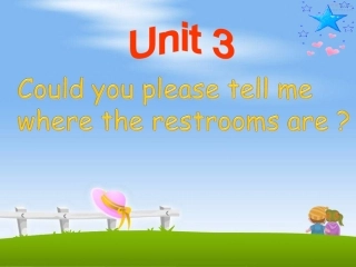 新目标Go+for+it版+九年级Unit3Couldyoupleasetellmewheretherestroomsare？SectionB2a-SelfCheck（共3