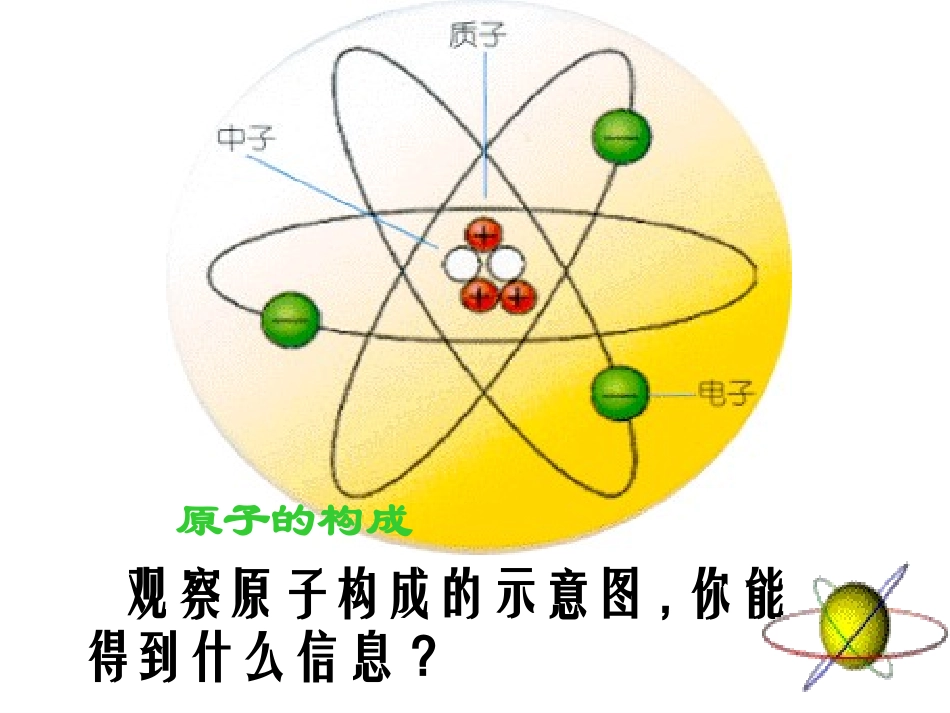 化学：原子的构成课件（人教版九年级）_第3页