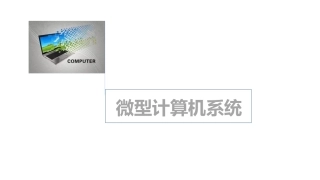 微型计算机系统