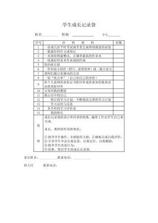 学生成长记录袋 (4)