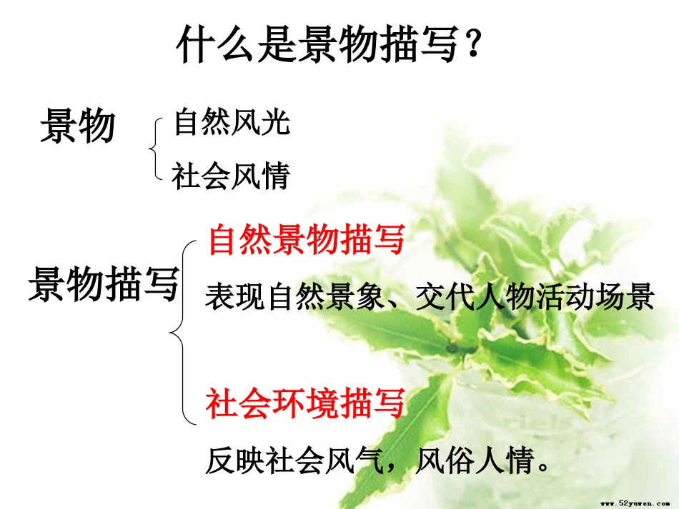 写作训练-景物描写_第2页