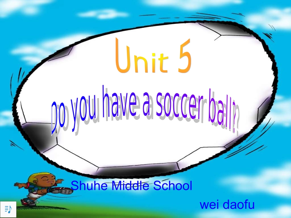 七年级（上）Unit5_第1页