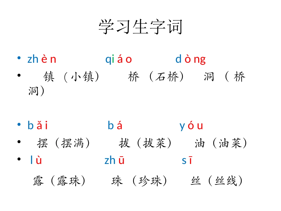 小镇的早晨PPT_第3页