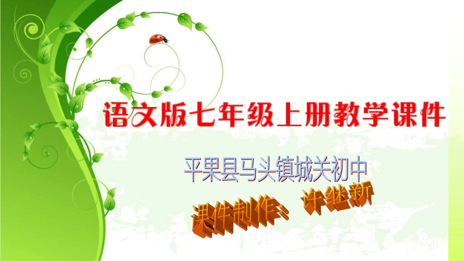 《风筝》教学课件_第1页