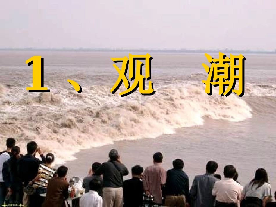 四年级上语文1、《观潮》第一课时郑振霞_第2页