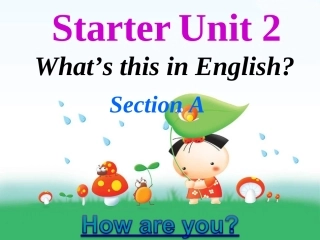 七年级上UNIT2课件Period1