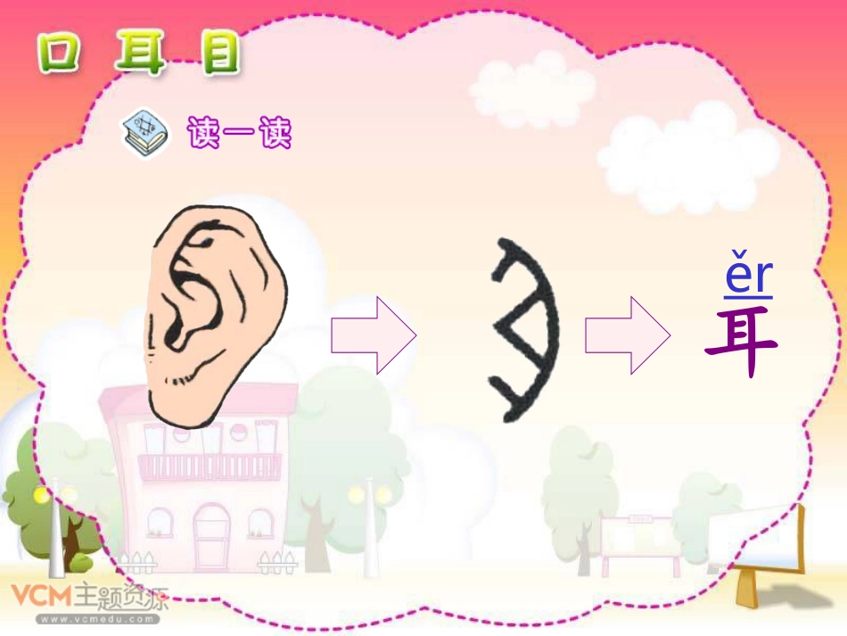 小学语文课件新课标人教版语文一年级上册《口耳目》课件_第3页