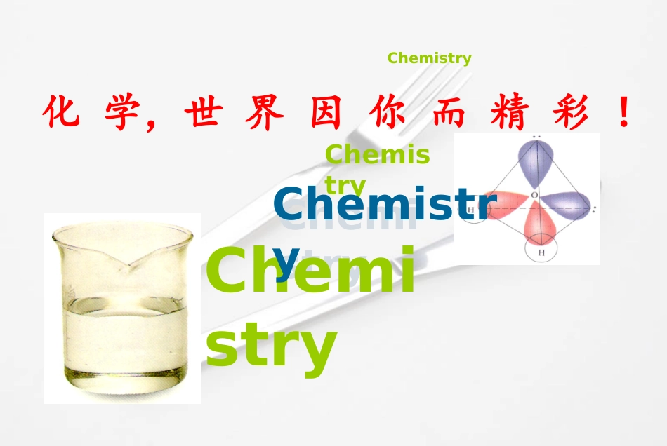 引言——世界因化学而精彩_第1页