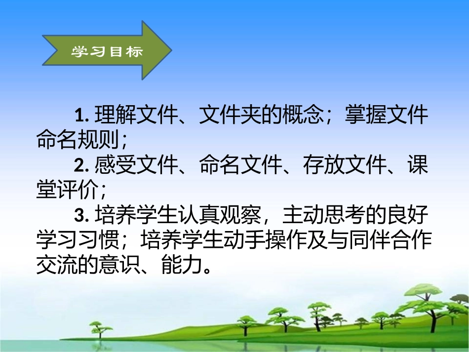 信息技术七年级上册第二单元第二节《文件与文件夹》课件_第3页