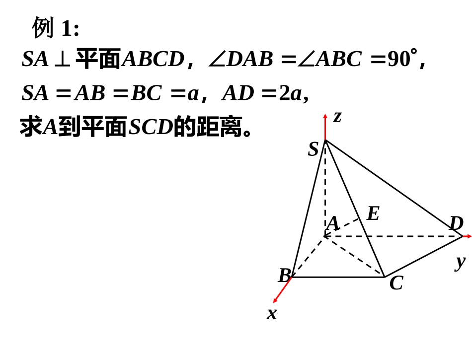 用平面法向量求空间距离_第2页