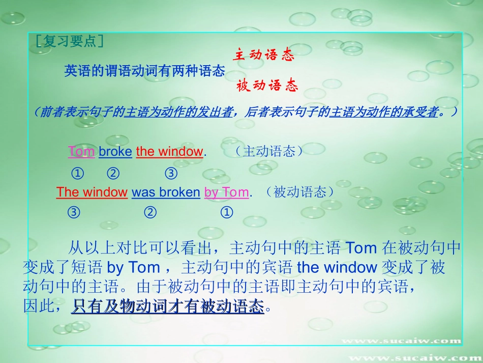 中考英语被动语态复习_第3页