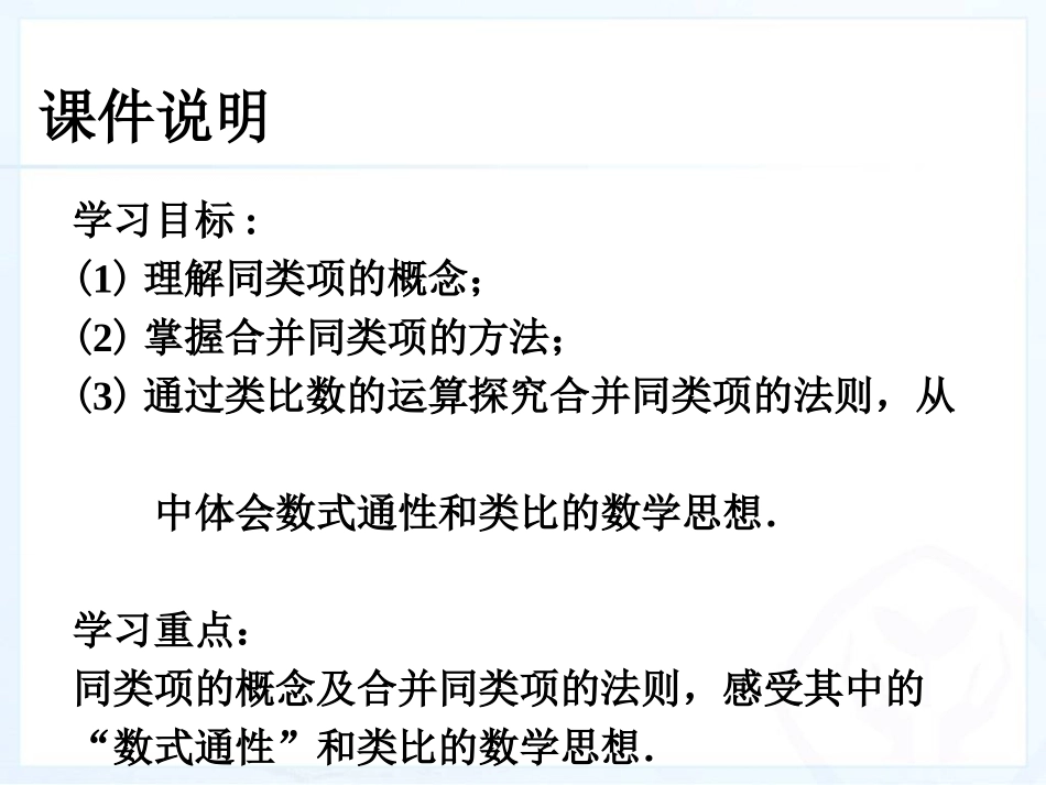 整式的加减（1）_第3页