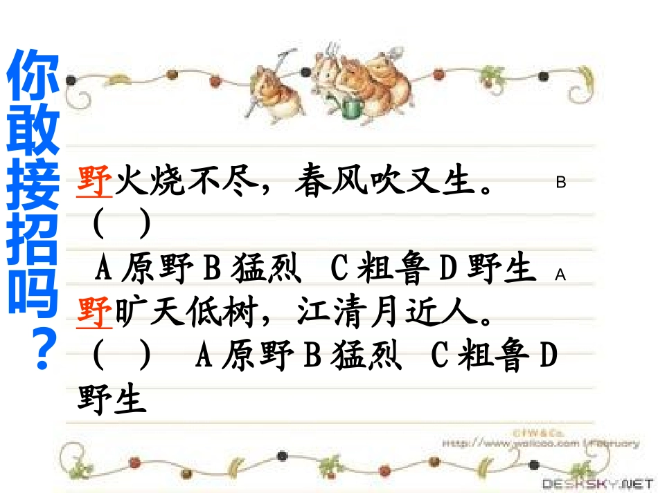 索溪峪的“野”PPT_第2页