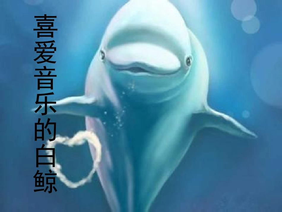 喜爱音乐的白鲸 (2)_第2页