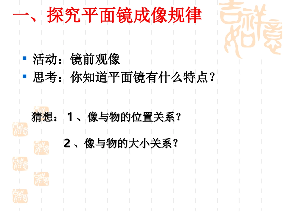 平面镜成像的特点_第3页