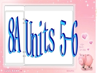 新目标(Goforit)版8AUnits5-6复习课件