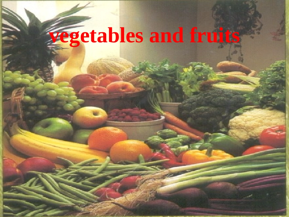 新目标七年级英语上册第六单元课件第一课时11_第3页