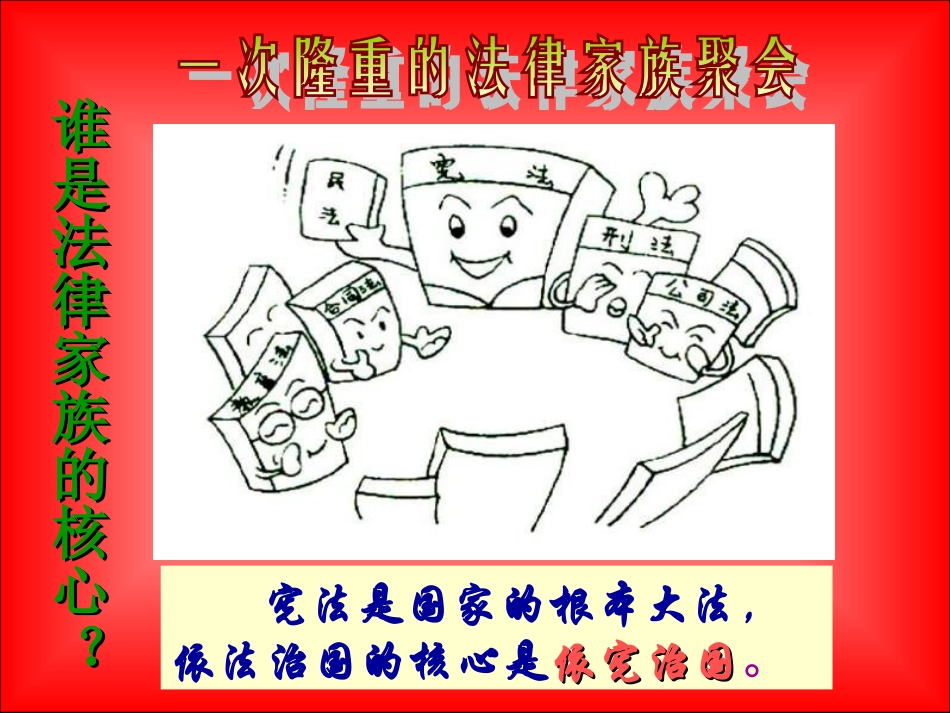 人教新课标版九年级362宪法是国家的根本大法课件7_第3页