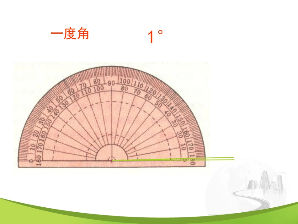 新人教版数学四年级上册《角的度量》课堂演示课件 (2)_第3页