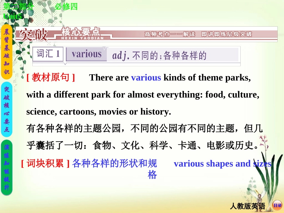 我的必修四Unit5Themeparks_第3页