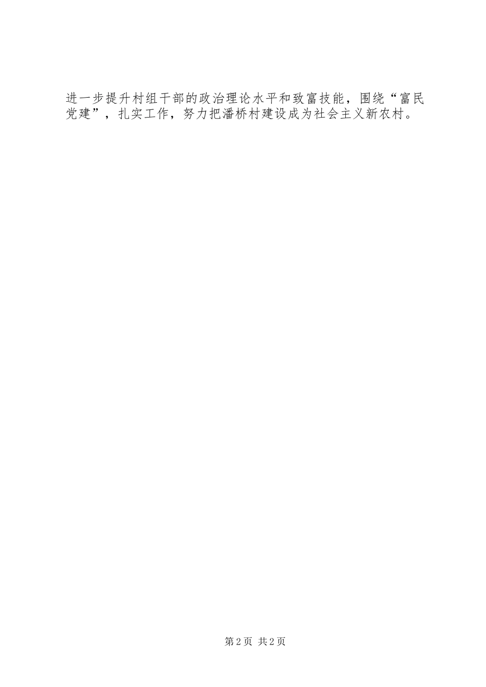 村党支部书记党建工作个人述职报告（九）_第2页