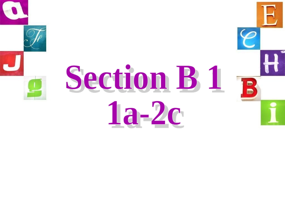 七年级上unit4SectionB1_第2页