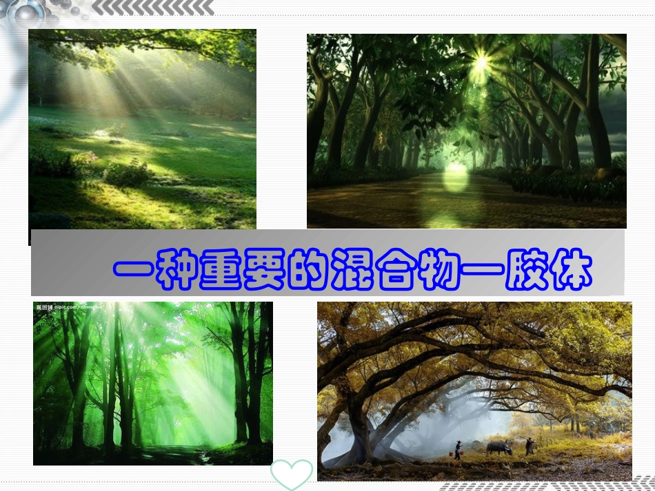 胶体的性质与应用_第1页