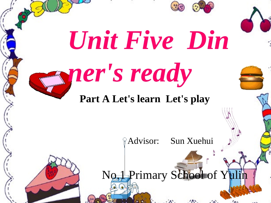 PEP小学英语四年级上册Unit5Dinner'sReadypartA2_第1页